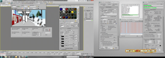 Angetestet: Autodesk 3dsmax 2011..