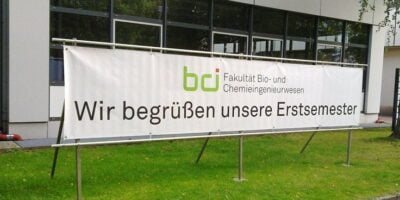 Gestern Morgen an der Uni...