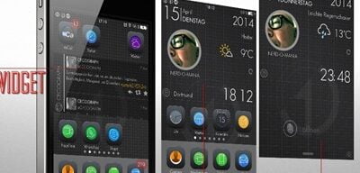 schöne Themes fürs IPhone trotz IOS 7? Ja – dank Bluemetal..