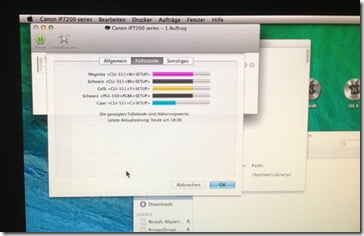 Canon Pixma unter apple