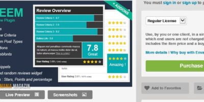 Wenn das Plugin ein Plugin bekommt –Das WordPress Review Tool Taqyeem ist sinnvoll erweitert worden..