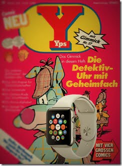 YPS-Heft mit Uhrengimmick