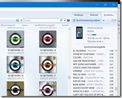 LUMIA Medienabgleich