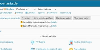 AUTSCH! Serverumzug mit leichten Macken..