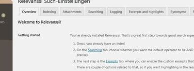 Relevanssi &ndash; das bessere Suchtool f&uuml;r WordPress..