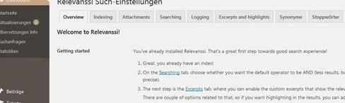 Relevanssi – das bessere Suchtool für WordPress..