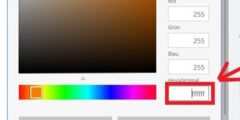 Paint 3D – endlich gibt’s Farben auch Hexadezimal..