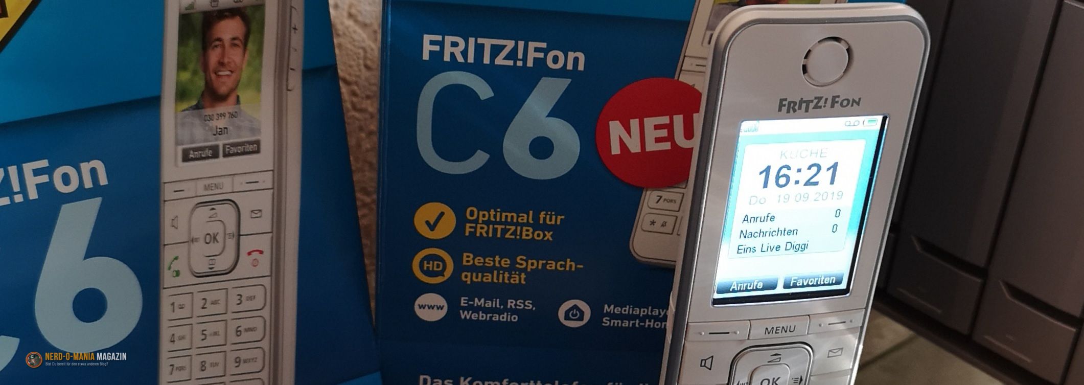 Das AVM FRITZ!Fon C6 im Test