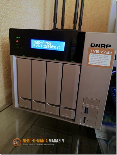 QNAP TVS-473e Vollausstattung