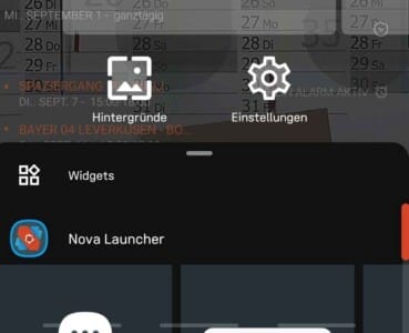 NOVA 7 Launcher Widgets