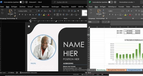 Office 365 hat ein neues Design