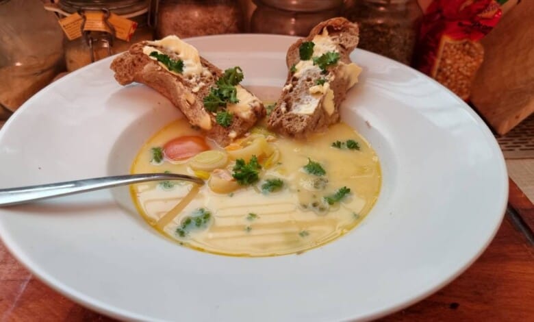 Champignon-Cremesuppe
