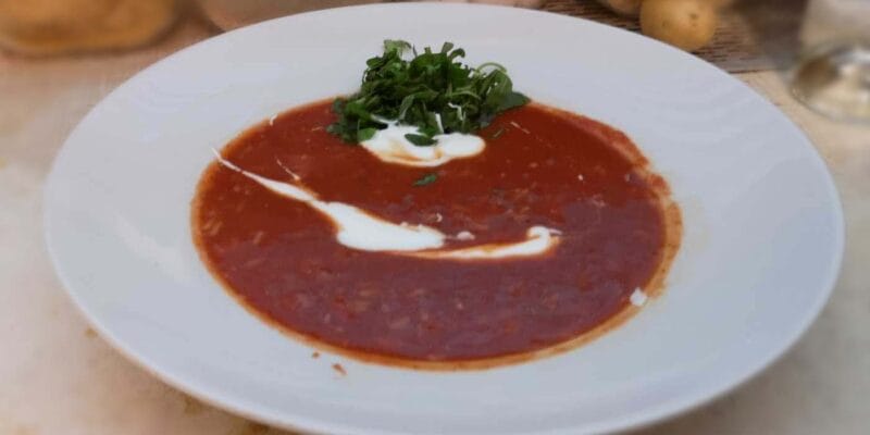 Rezept: “falsche Ochsenschwanzsuppe Lord Wellington”..