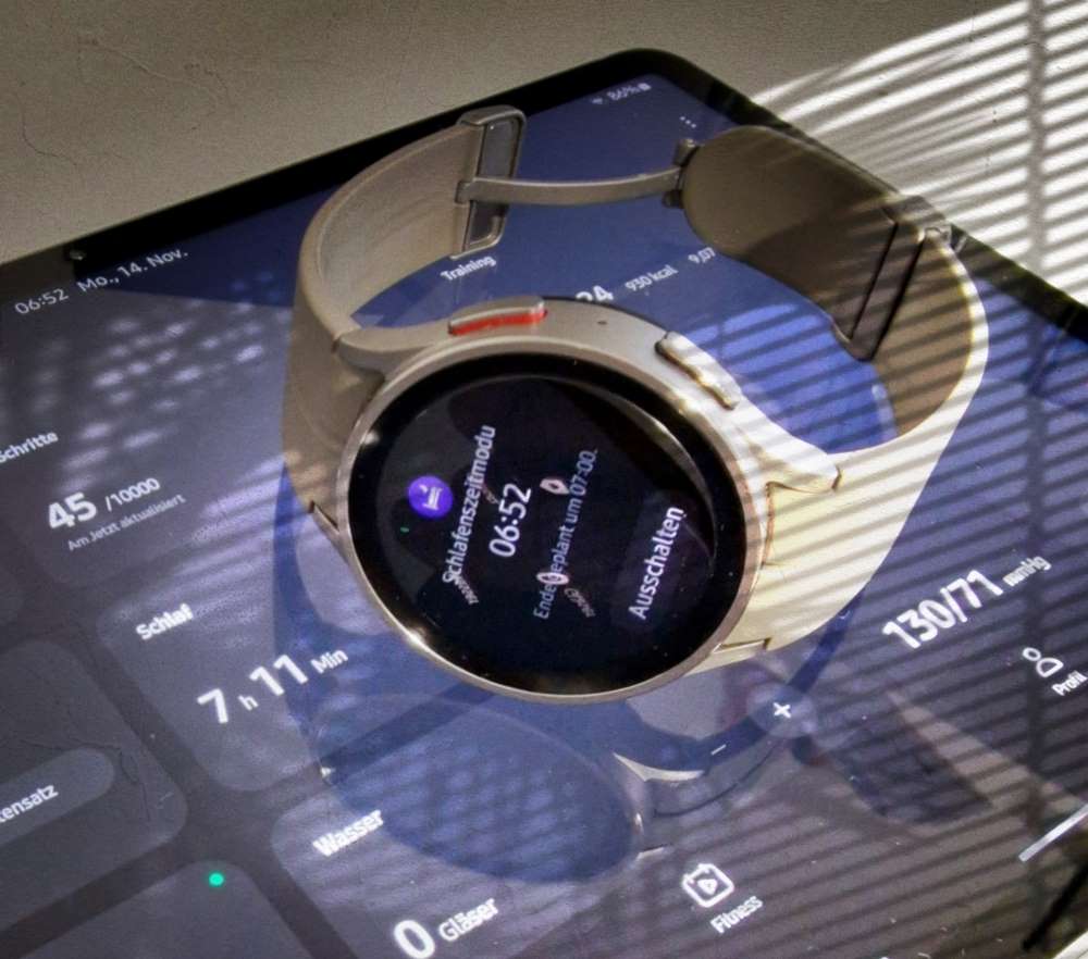 SAMSUNG Galaxy Watch5 Temperaturmessung nun verfügbar - leider nur für Frauen..