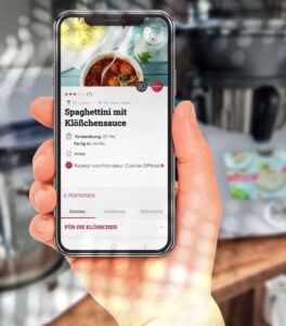 Monsieur Cuisine Smart Test - App auf Handy