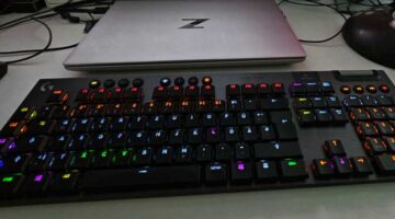 Monatsrückblick Juni 2023 - RGB-Tastatur von Logitech