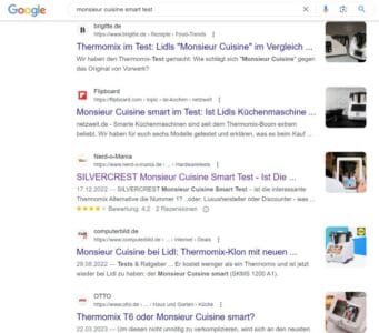 Monatsrückblick Oktober 2023 - in google wieder Top