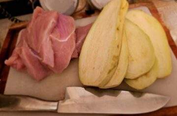 Rezept: panierte Aubergine - der grandiose Snack für zwischendurch..