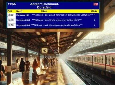 Monatsrückblick April 2024: April, April - die DB macht was sie will..