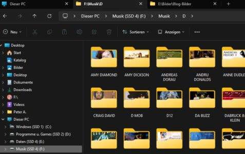 Directory Opus 13 Test - alter Windows Explorer mit Vorschau