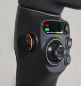 DJI OM6 Test - Bedienelemente OM6