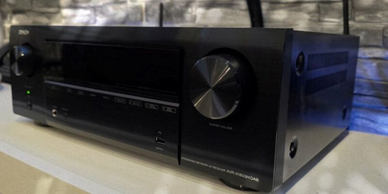 Der DENON AVR-X1800HDAB Test - ein enorm preiswerter Dolby Surround Receiver mit DAB..