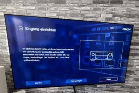 Der DENON AVR-X1800HDAB Test - ein enorm preiswerter Dolby Surround Receiver mit DAB..