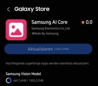 ANDROID 15 mit One Ui 7 ist da - SAMSUNG AI Core mit 1 GD Download