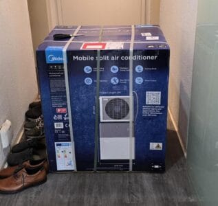 Midea Portasplit Test - Unboxing