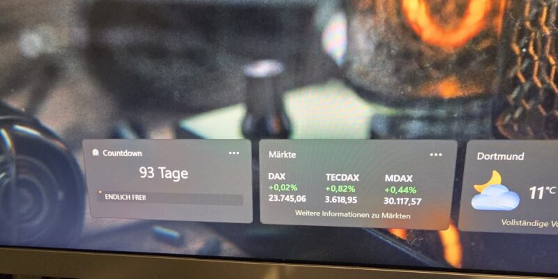 Monatsrückblick September 2025 - und endlich weniger als 100 Tage bis zur Rente!.. 17 Monatsrückblick September 2025 - und endlich weniger als 100 Tage bis zur Rente!..