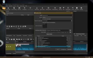 Shotcut Untertitel mit KI