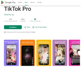 TikTok Pro und Bildungsauftrag