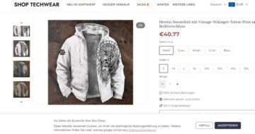 Monatsrückblick November 2025 - Shop Techwear: ein übelster Fakeshop