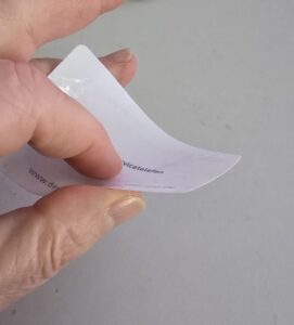 Monatsrückblick Januar 2026 - Rentenausweis aus Flatterband.