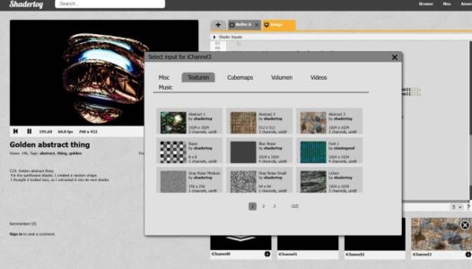 Virtual DJ bringt Shadertoy zurück