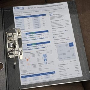 Renpho MorphoScan Nova Test - ausdruckbare Übersicht
