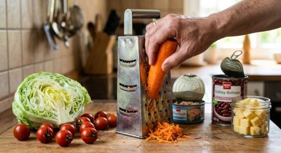 Rezept bunter Salat mit Thunfisch - einfach und schnell gemacht und ideal für heiße Tage.. 7 Rezept bunter Salat mit Thunfisch - einfach und schnell gemacht und ideal für heiße Tage..