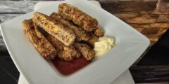 Rezept Auberginen-Pommes - die heißen Sticks aus dem Airfryer.. 13 Rezept Auberginen-Pommes - die heißen Sticks aus dem Airfryer..